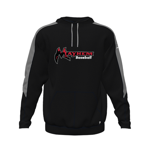 [CUS-DFW-HOOD-FLC-LSL-BLK-YXS-LOGO2] Hoodie (Youth XS, Black, Logo 2)