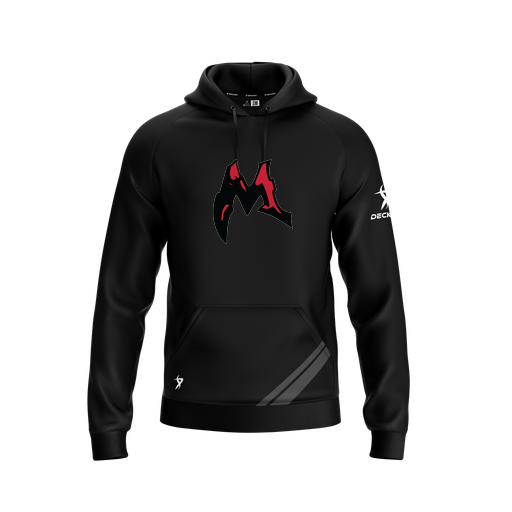 [CUS-DFW-SUHOOD-FLC-LSL-BLK-YXS-LOGO3] Summit Hoodie (Youth XS, Black, Logo 3)