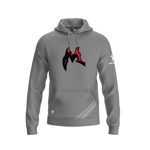 [FOLHSMGY-YXS-LOGO3] Decker Summit Hoodie (Youth XS, Gray, Logo 3)