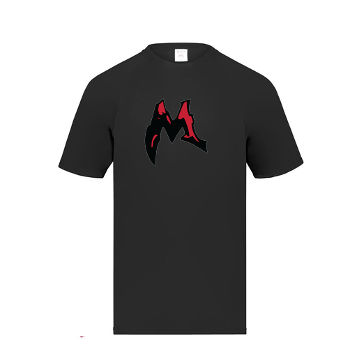 [2790.080.S-LOGO3] Men's Smooth Sport T-Shirt (Adult S, Black, Logo 3)