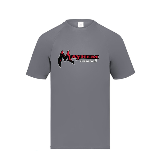 [2790.059.S-LOGO2] Men's Smooth Sport T-Shirt (Adult S, Gray, Logo 2)