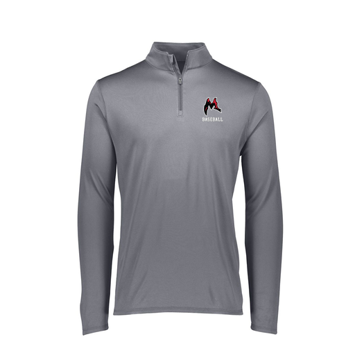 [FTLQFLGY-FAXS-LOGO1] Decker Women's Flex-Lite 1/4 Zip Shirt (Female Adult XS, Gray, Logo 1)