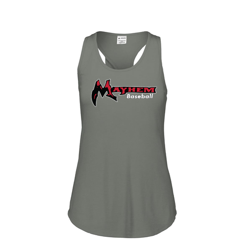 [3078.013.S-LOGO2] Ladies Tri Blend Tank Top (Female Adult S, Gray, Logo 2)