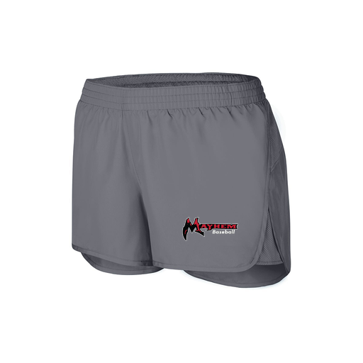 [2430.059.XS-LOGO2] Women's Performance Shorts (Female Adult XS, grey, Logo 2)