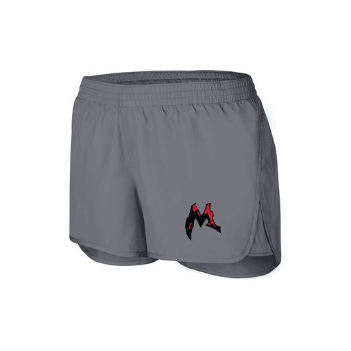[2430.059.XS-LOGO3] Women's Performance Shorts (Female Adult XS, grey, Logo 3)