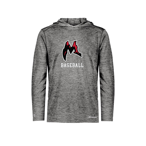 [FOLHCGBK-AS-LOGO1] Decker Men's Charge Hoodie (Adult S, Black, Logo 1)