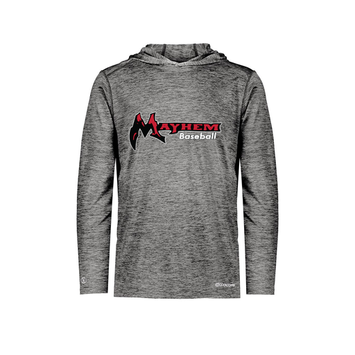 [FOLHCGBK-AS-LOGO2] Decker Men's Charge Hoodie (Adult S, Black, Logo 2)