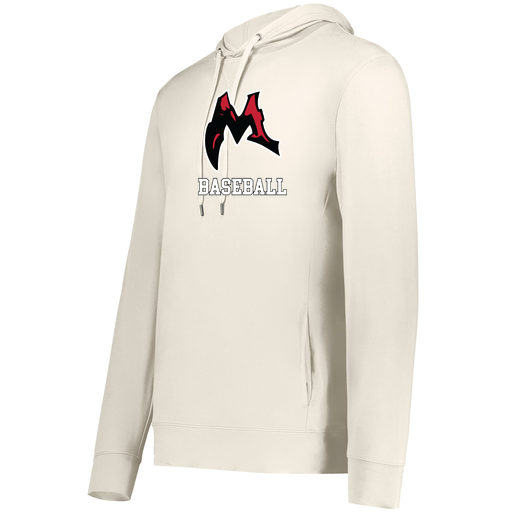 [222598.907.S-LOGO1] Men's Ventura Thin Knit Hoodie (Adult S, White, Logo 1)