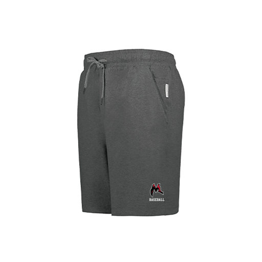 [223604.E83.S-LOGO1] YOUTH Ventura Soft Knit SHORTS (Youth S, Gray, Logo 1)